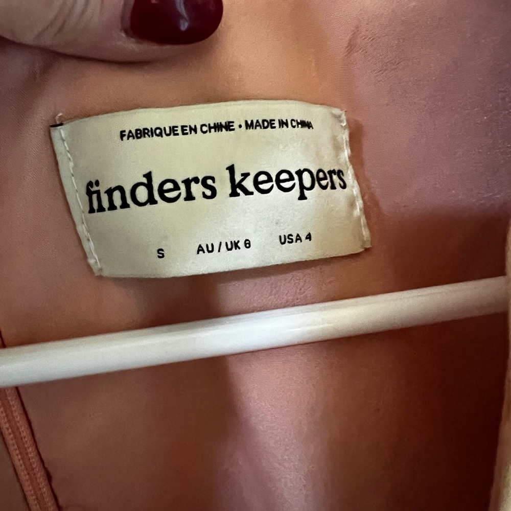 Finders Keepers Pink Wrap Sundress with Puff Sleeves - Picture 8 of 12